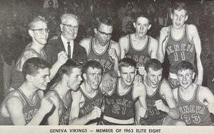 1963 GECOHI Hall Of Fame Basketball Team